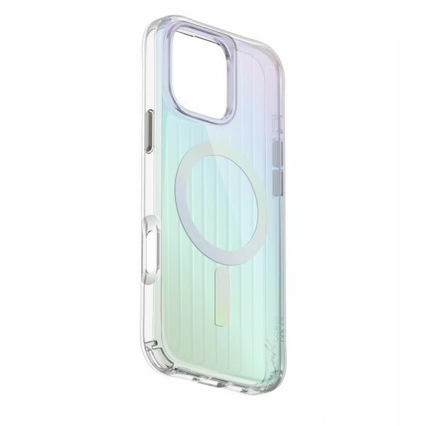 Uniq Coehl Lineær Magnetisk Opladning Case til iPhone 16 Pro - Iridescent