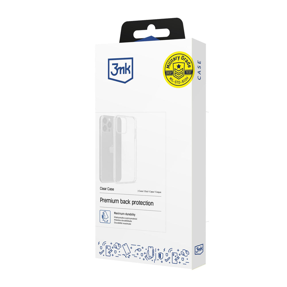 3mk Clear Case til Xiaomi Redmi Note 13 5G - gennemsigtig