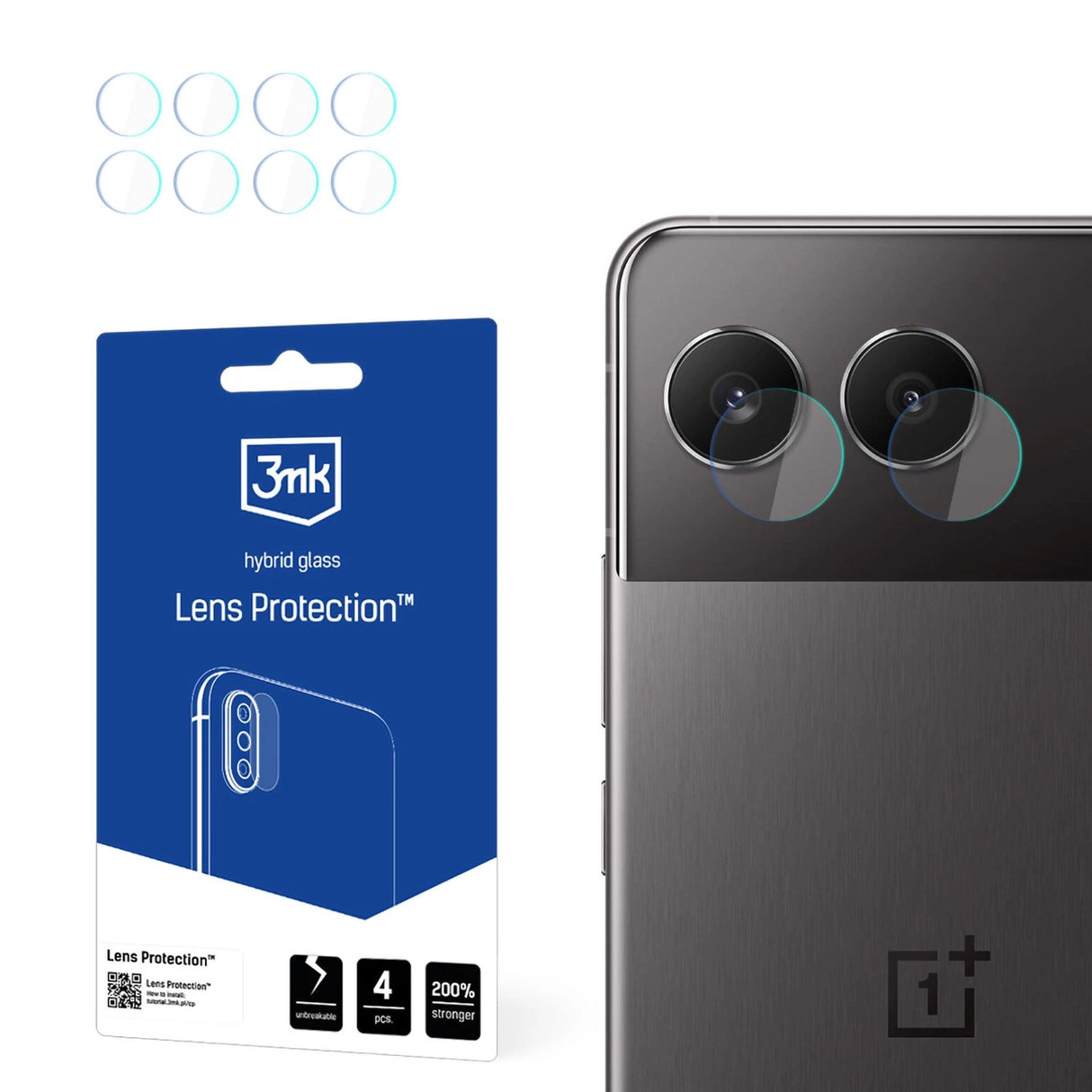 Kamera Cover 3mk Lens Protection til OnePlus Nord 4