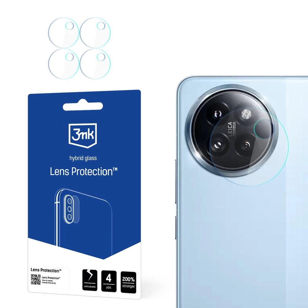 3mk Lens ProtectionTM Hybrid Camera Glass til Xiaomi 14 Civi
