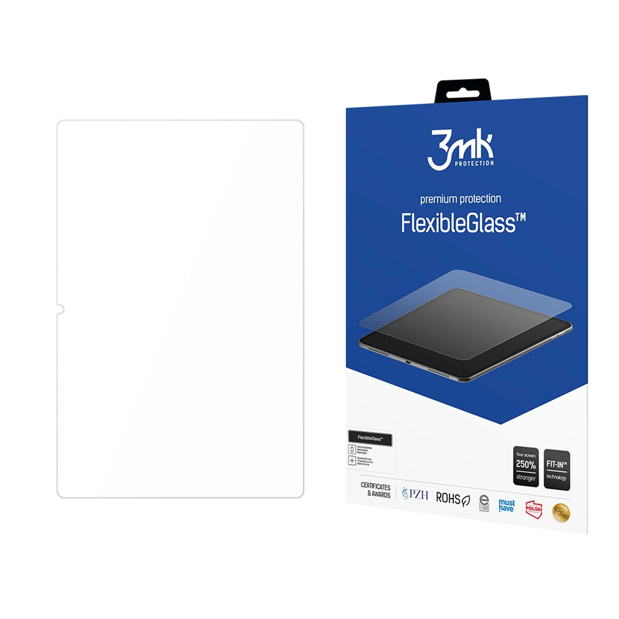 Hærdet glas 3mk FlexibleGlass til Doogee T10 Pro