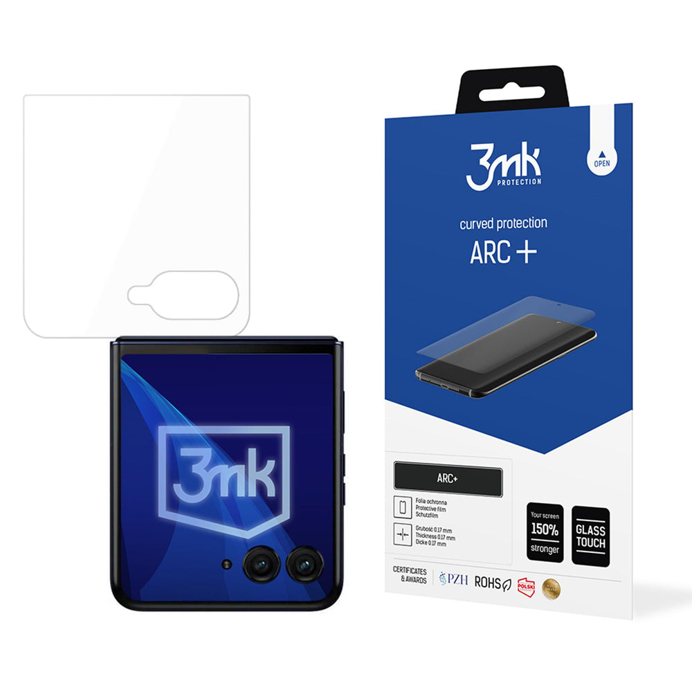 Beskyttelsesfolie 3mk ARC+ Motorola Razr 50 Ultra (foran)