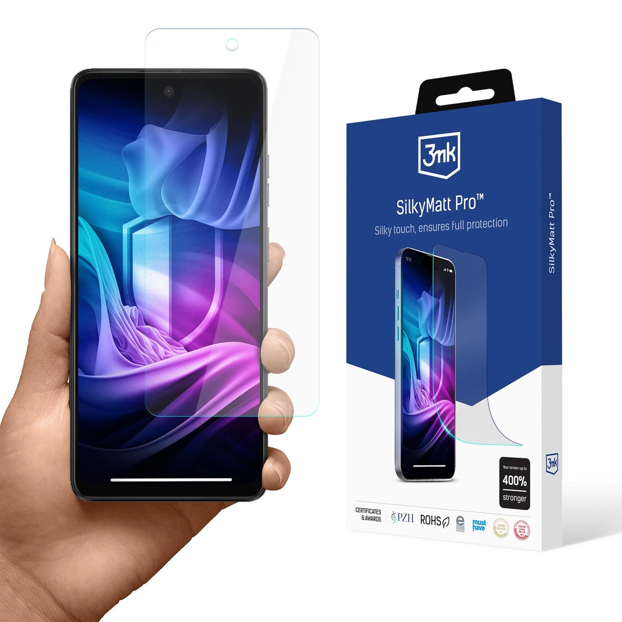 Beskyttelsesfilm matte 3mk Silky Matt Pro til Motorola Moto E14