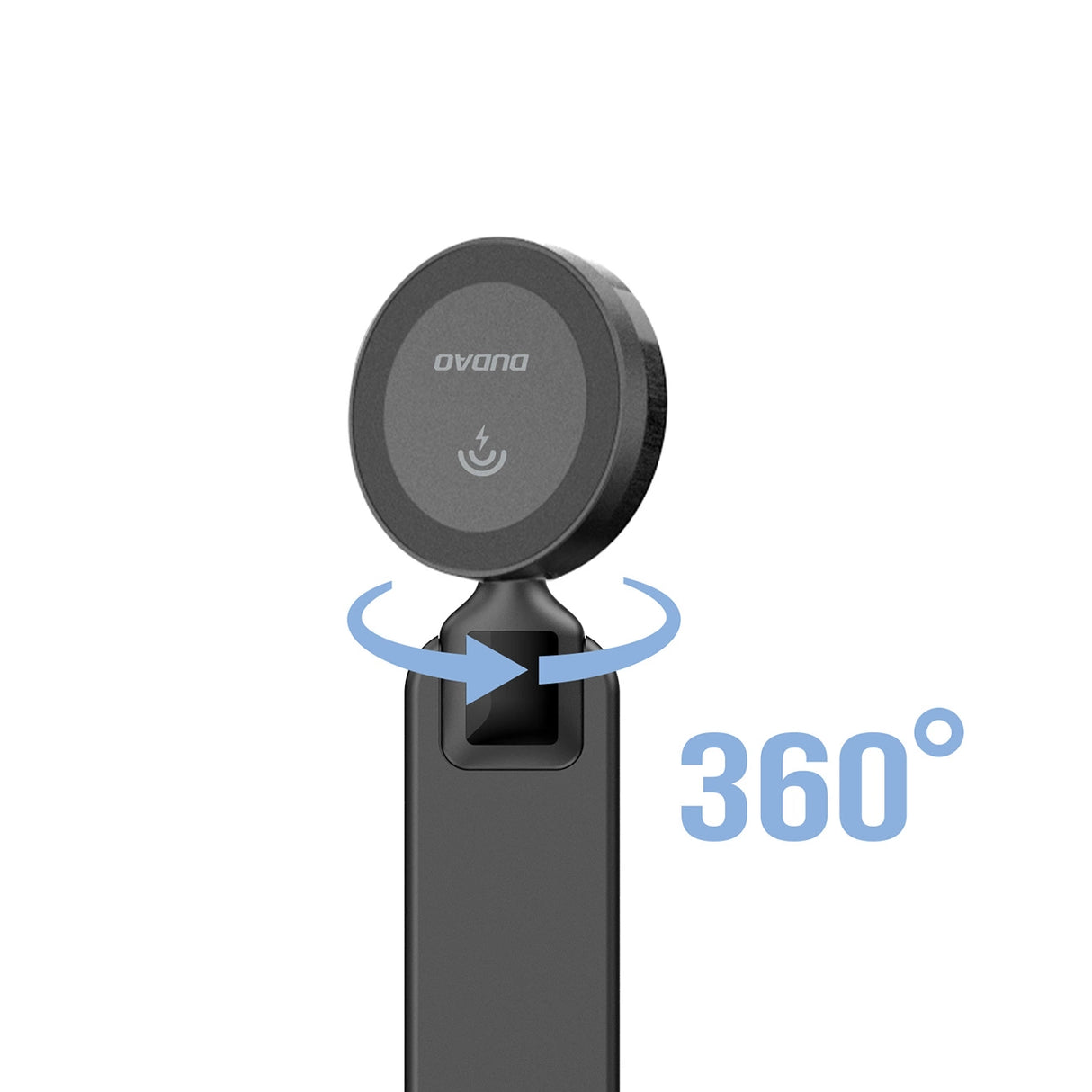 Dudao F21 Pro 15W MagSafe induktiv biloplader - sort