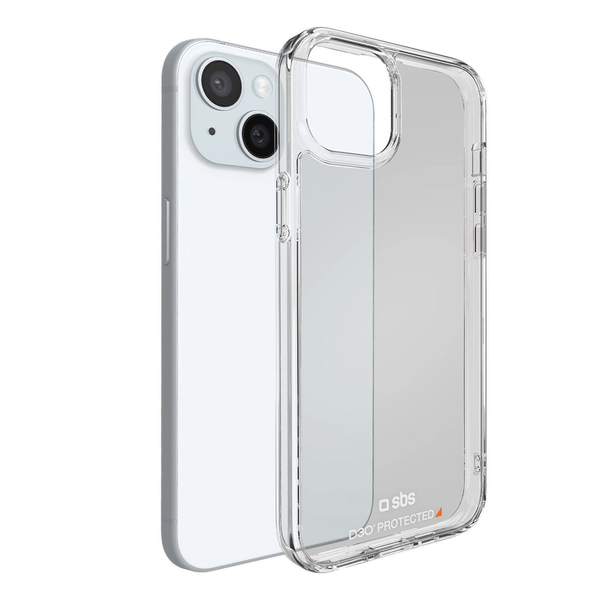 SBS D3O iPhone 15 Case - gennemsigtig