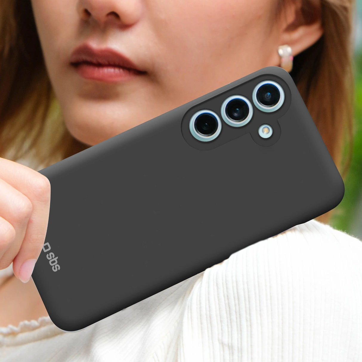 SBS D3O Full Active Case til Samsung Galaxy A35 - sort