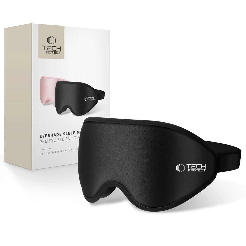 Tech-Protect Eyeshade Sleep Mask - sort