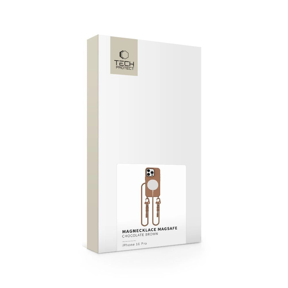 Tech-Protect MagNecklace MagSafe iPhone 16 Pro Case - Brunt