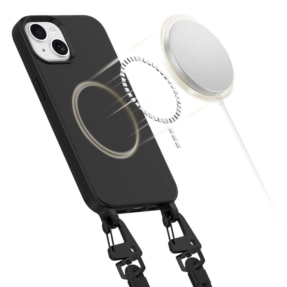 Tech-Protect MagNecklace MagSafe iPhone 15 Case - Black