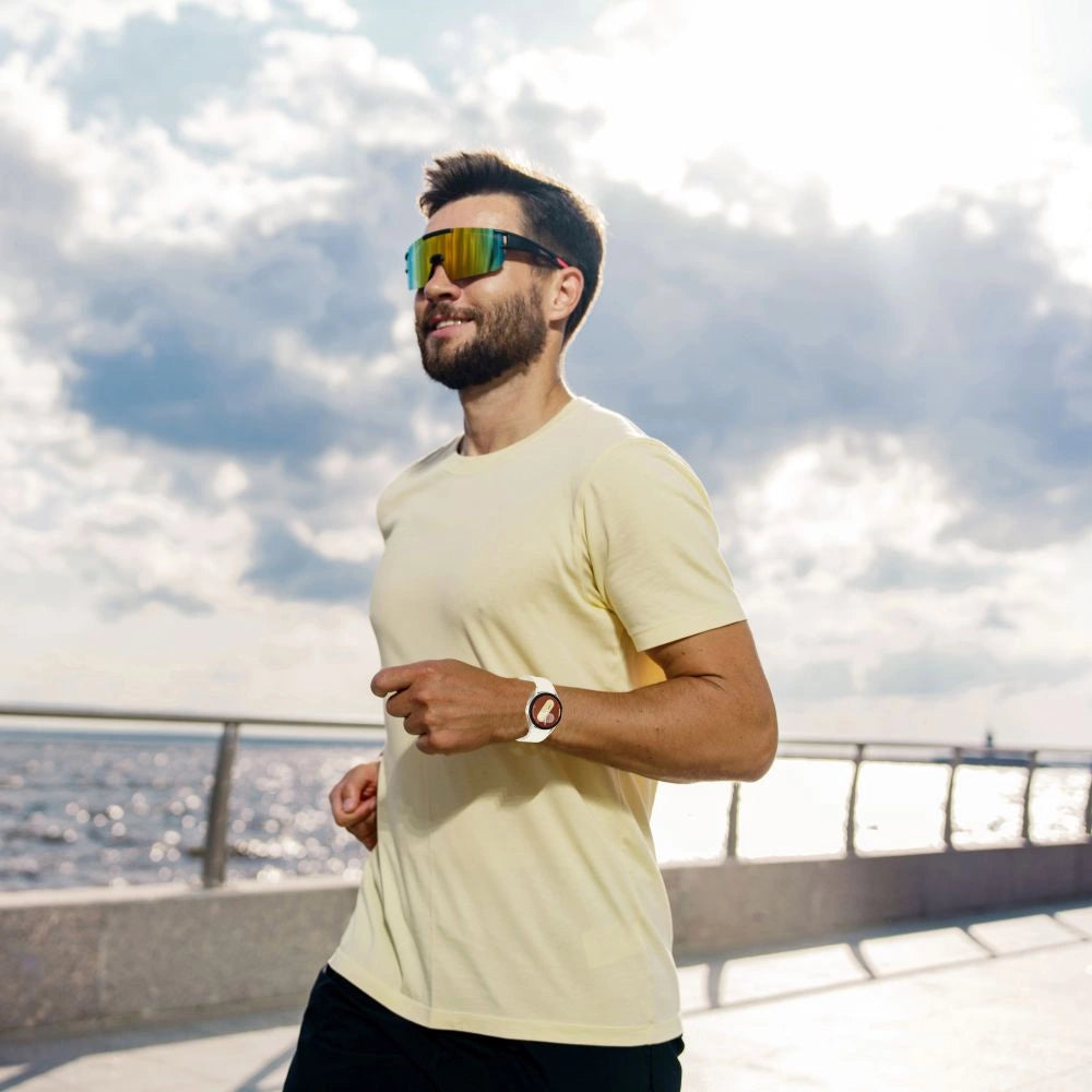 Tech-Protect Silicone Strap til Samsung Galaxy Watch 4 / 5 / 5 Pro / 6 / 7 / FE - Beige