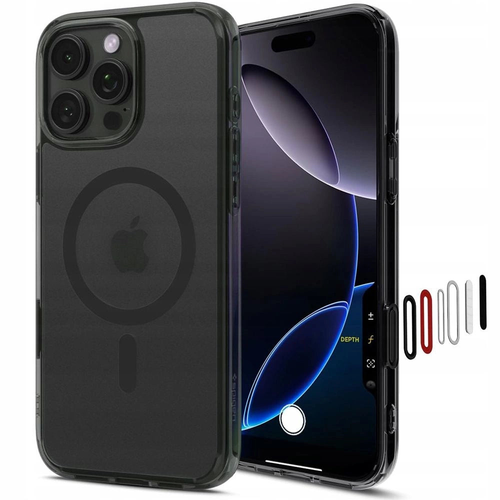 Spigen Ultra Hybrid iPhone 16 Pro Case - sort