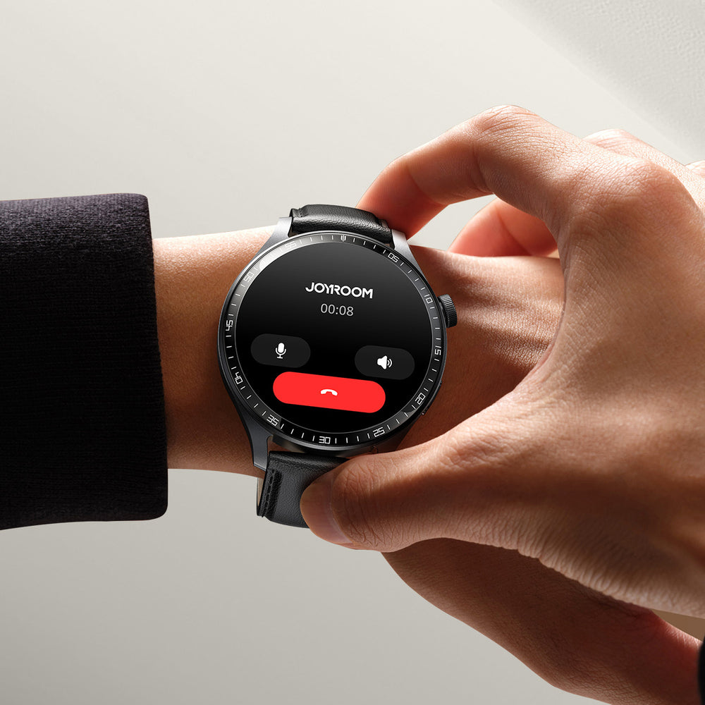 Joyroom Classic Series JR-FC2 Pro Smartwatch med funktionen til at besvare opkald - mørkgrå