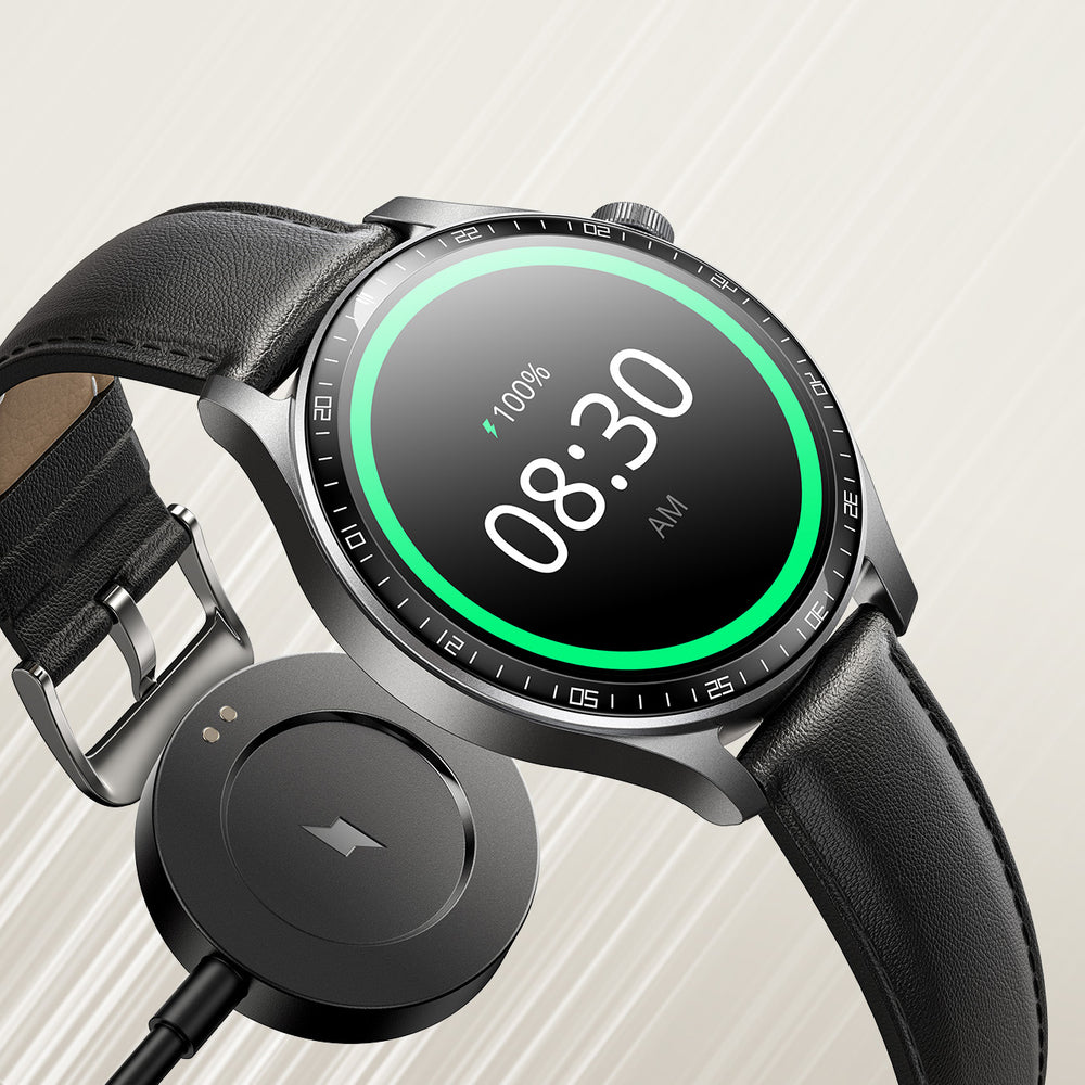 Joyroom Classic Series JR-FC2 Pro Smartwatch med funktionen til at besvare opkald - mørkgrå