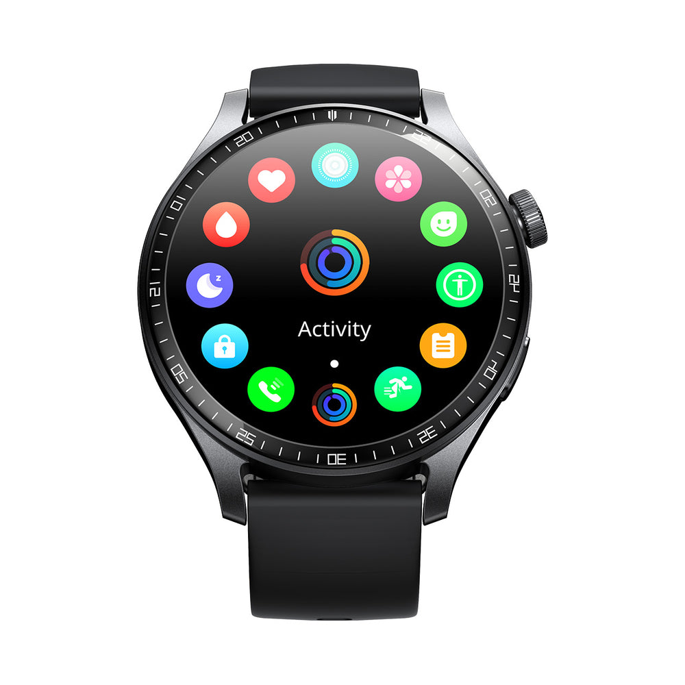 Joyroom Classic Series JR-FC2 Pro Smartwatch med funktionen til at besvare opkald - mørkgrå