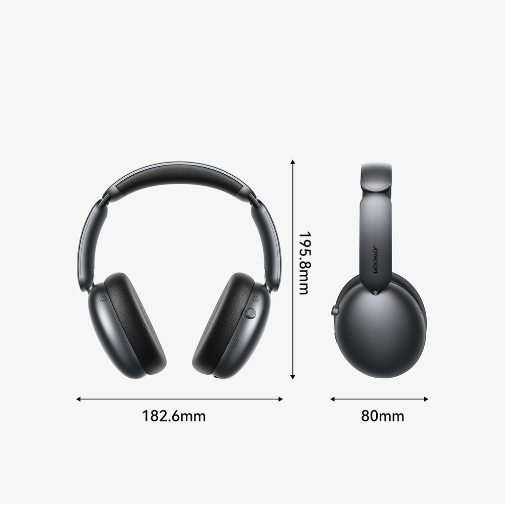 Joyroom J-Head serie JR-JH1 trådløse hovedtelefoner med ANC Bluetooth - sort