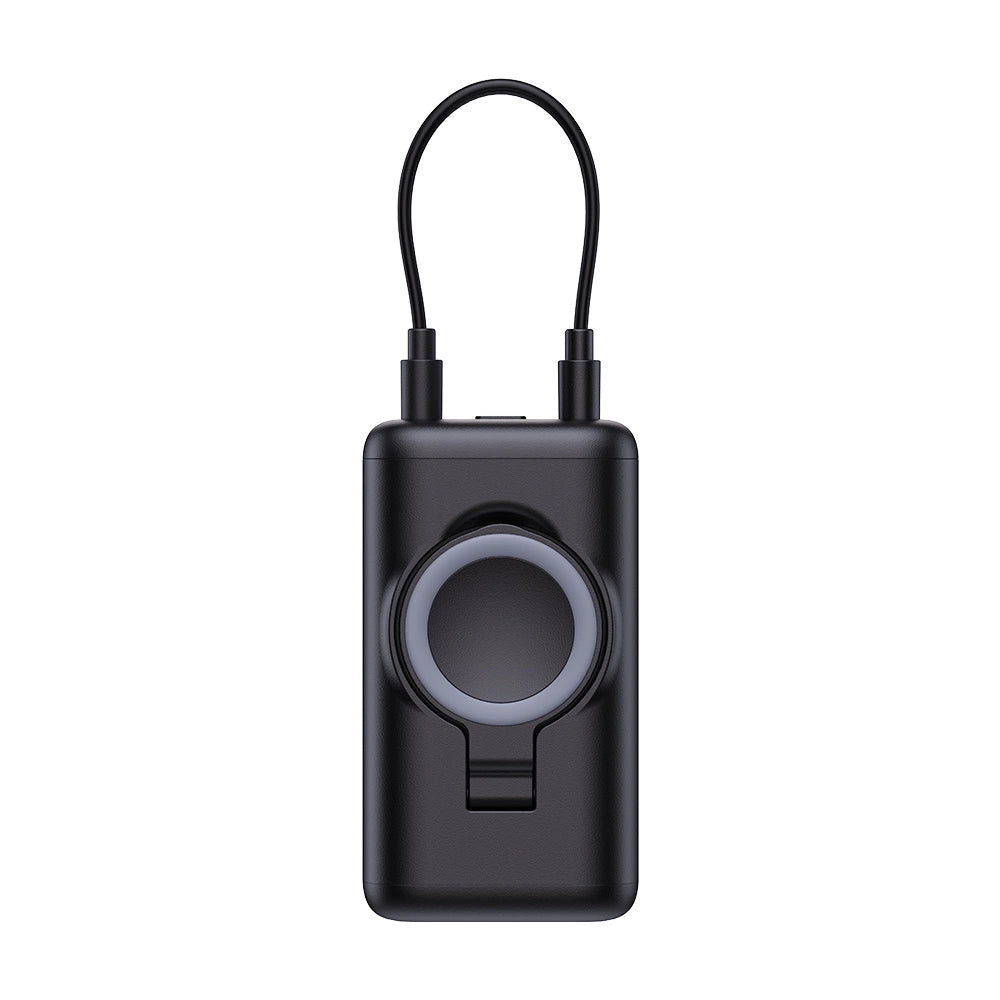 Joyroom JR-W13 5000mAh Wireless Power Bank til Apple Watch + USB-C og Lightning Sort