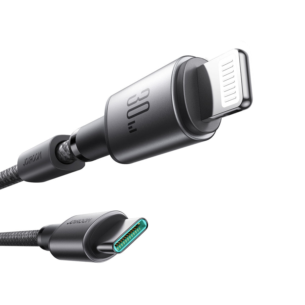Joyroom S-A50 Unlimited Series 30W USB-C - Lightning Cable with Magnetic Organizer 1.2m - Gray