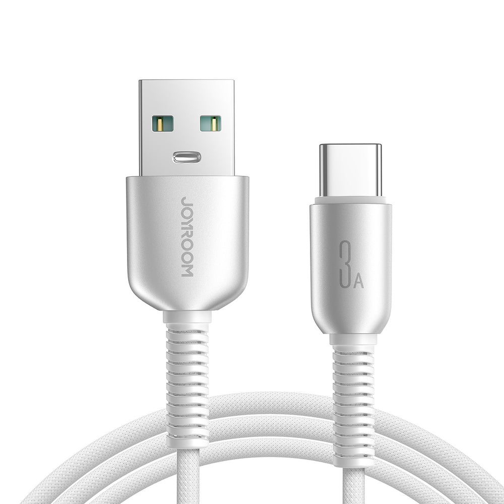 Joyroom S-A51 Cutting-Edge Series 3A USB-A - USB-C kabel 1,2 m - lysgrå
