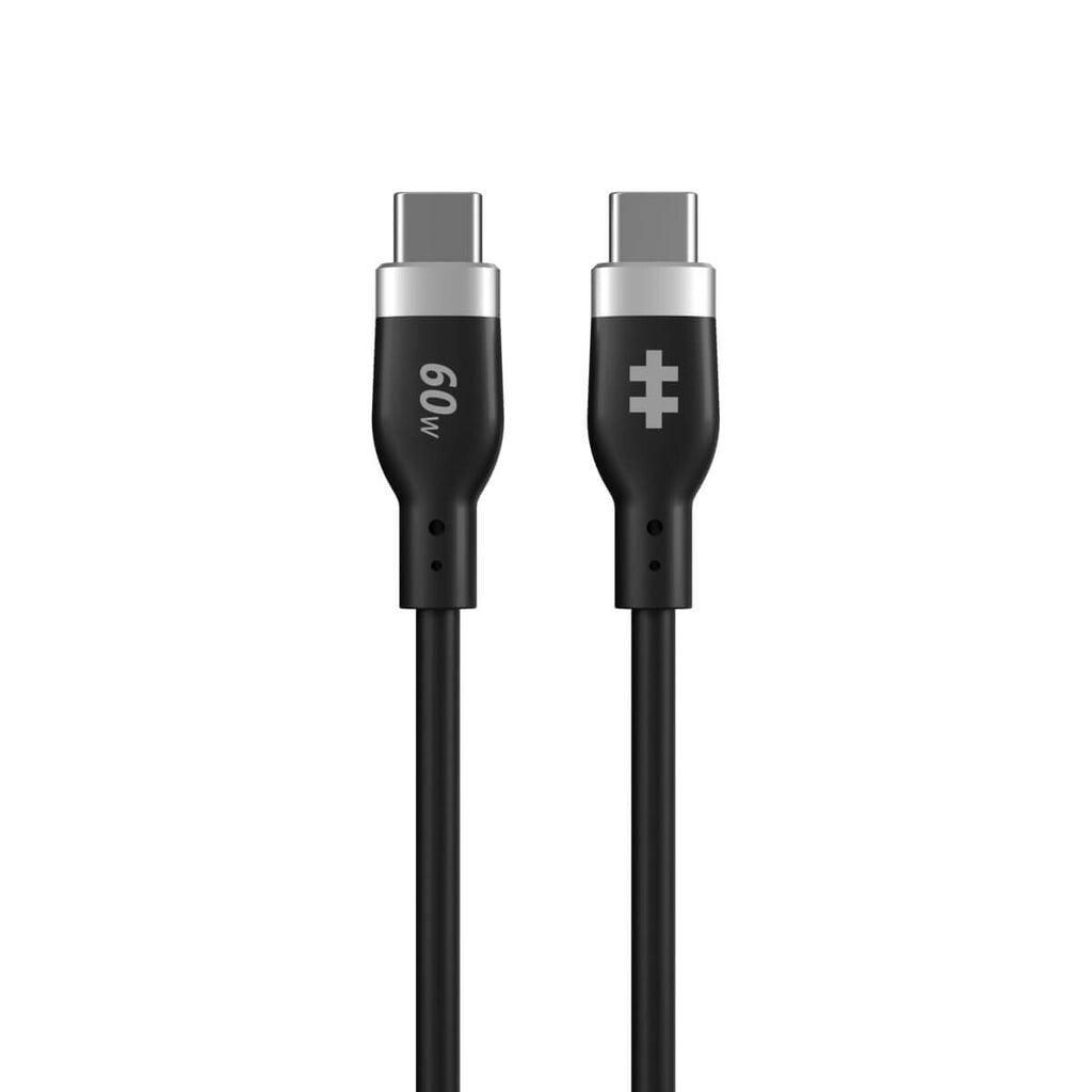 HYPER HyperJuice USB-kabel USB 2.0 1,5 m USB C 60 W Sort