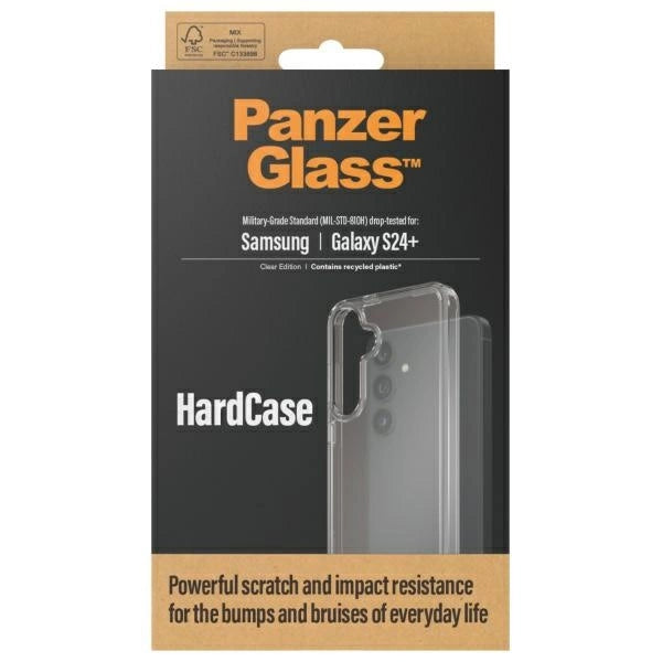 PanzerGlass HardCase til Samsung Galaxy S24+ - Gennemsigtig