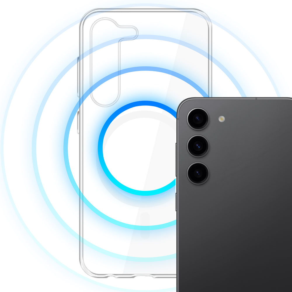 3mk Clear MagCase til Samsung Galaxy S23 5G - gennemsigtig