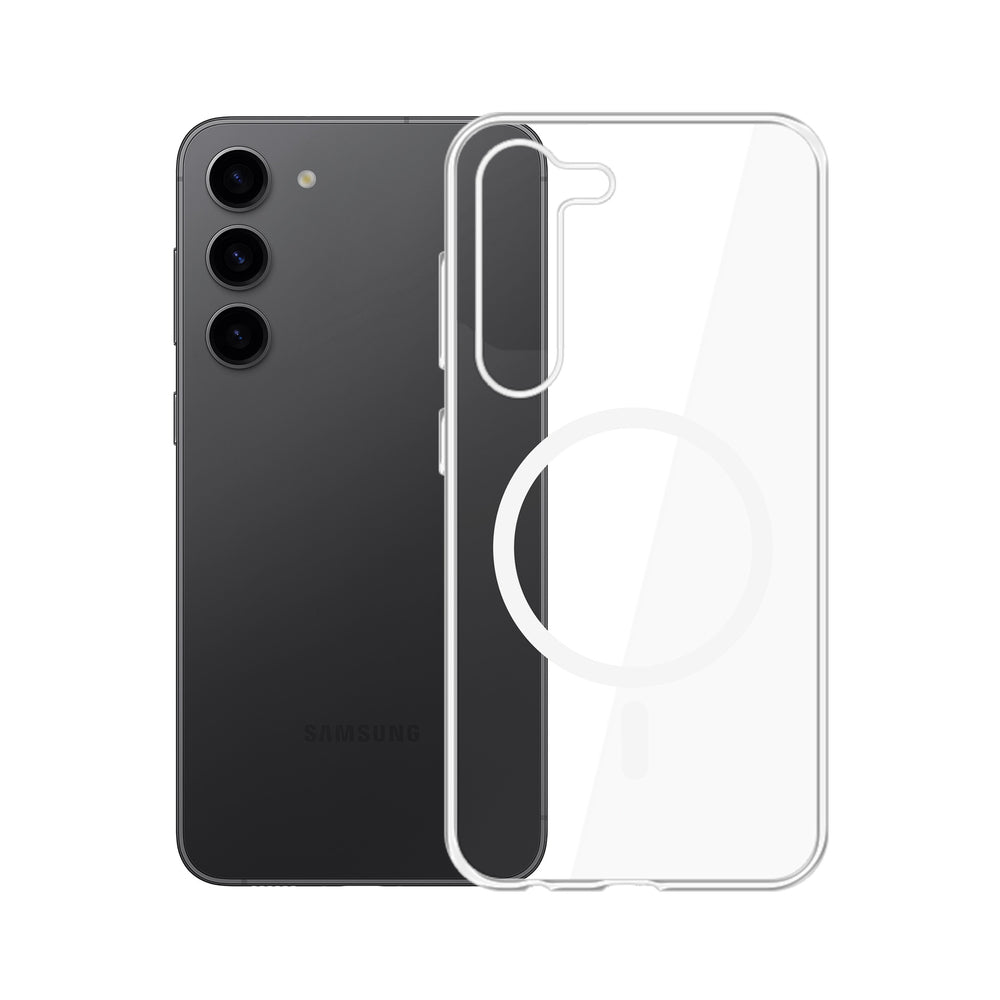 3mk Clear MagCase til Samsung Galaxy S23 5G - gennemsigtig