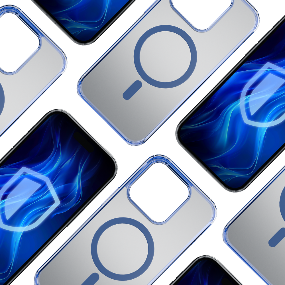 3mk Frosty MagCase Blue Case til Apple iPhone 15 Pro Max - Blå