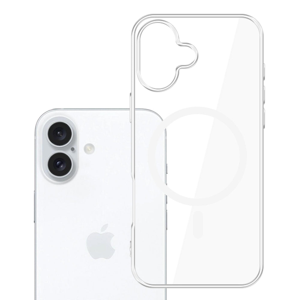3mk Clear MagCase for Apple iPhone 16 - transparent