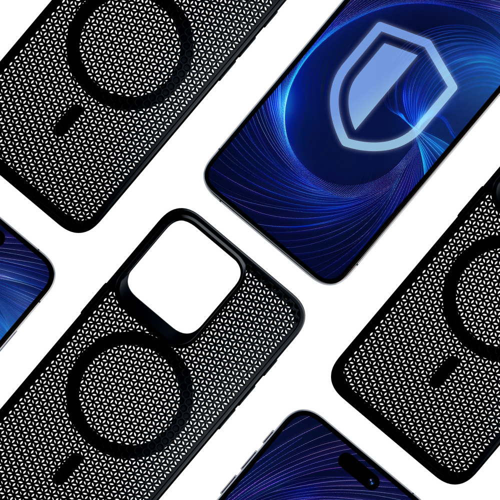 3mk COOLing MagCase Case til Apple iPhone 15 Pro - sort