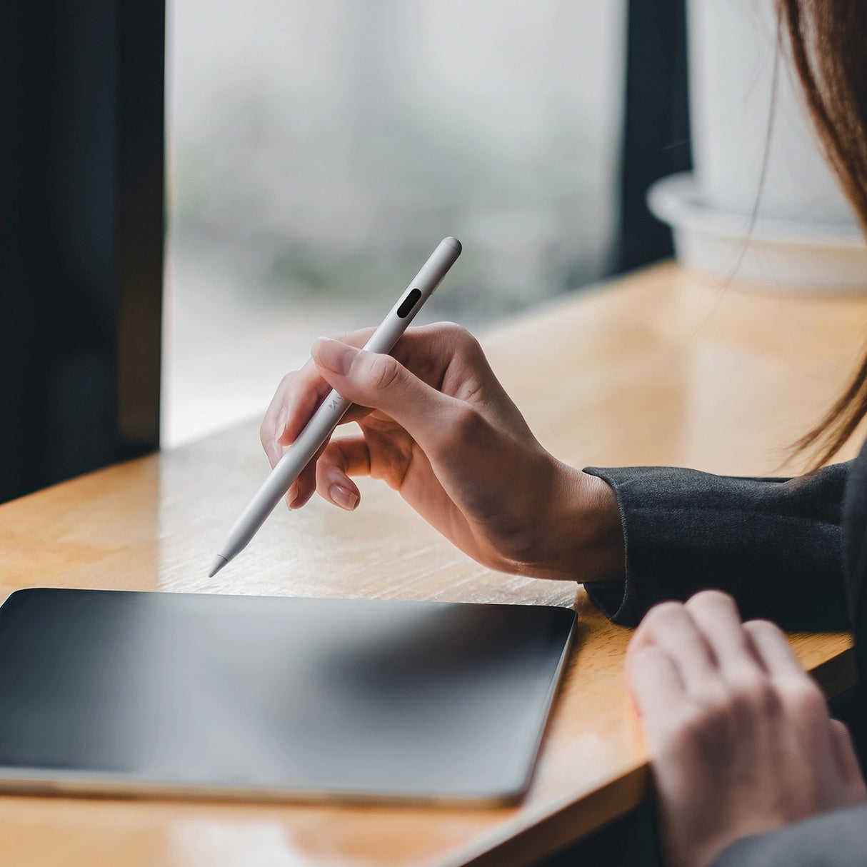 Wozinsky Stylus Universal Active Stylus (Android og iOS) - hvid