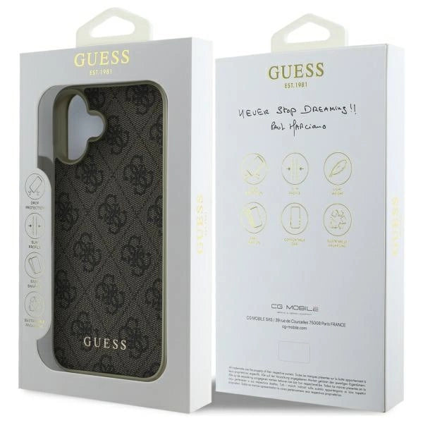 Guess 4G Charms Collection iPhone 16 Plus-hylster - Brunt