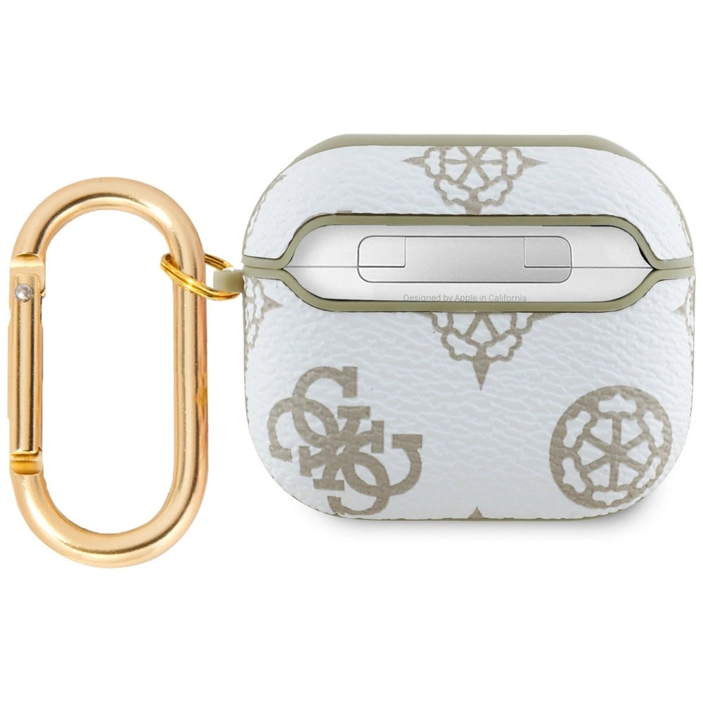 Guess GUA3PG4GPH AirPods 3 cover hvid/hvid 4G Hook