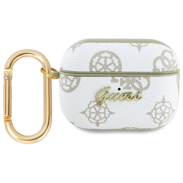 Guess GUAP2PG4GPH AirPods Pro 2 (2022/2023) cover hvid/hvid 4G Hook