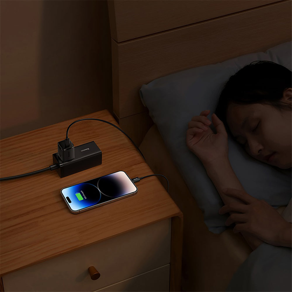 Baseus Cube Pro 30W USB-C Wall Charger - sort