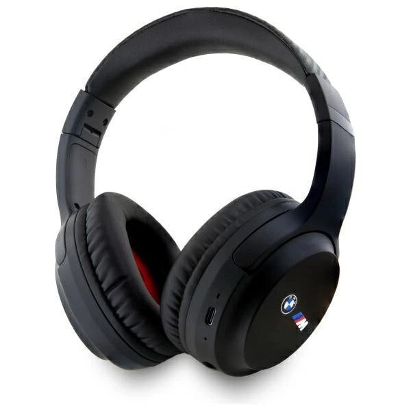 BMW Bluetooth ENC Headphones BMBHMIAV27MBCTK Sort/sort trykt logoer