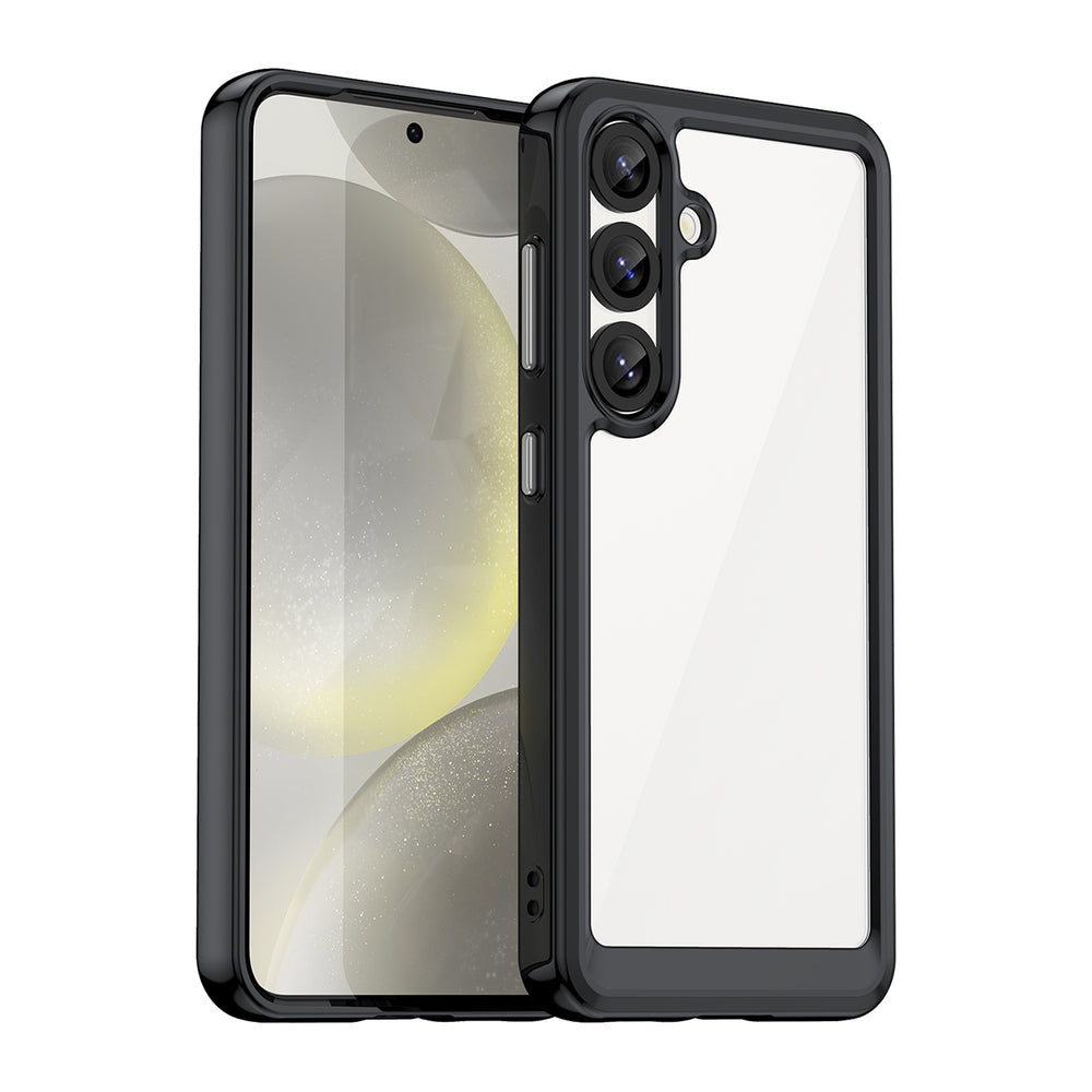 Outer Space Case med gelramme til Samsung Galaxy S25 - sort
