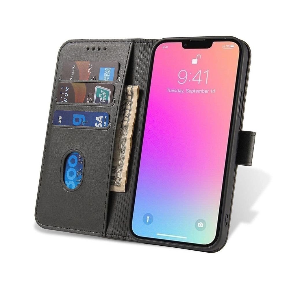 Magnetfoder med flip til Samsung Galaxy S25+ - sort