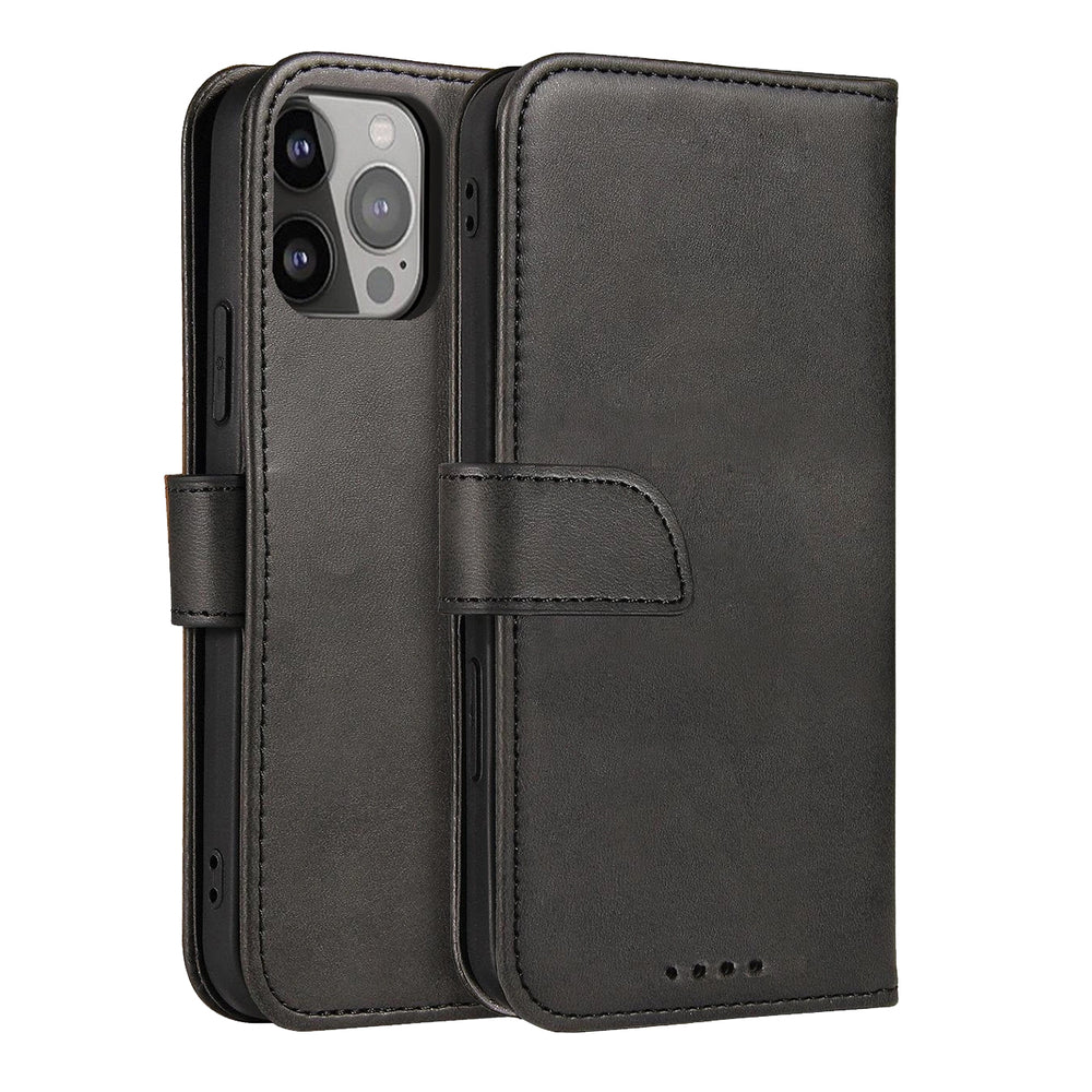 Magnetfoder med flip til Samsung Galaxy S25+ - sort
