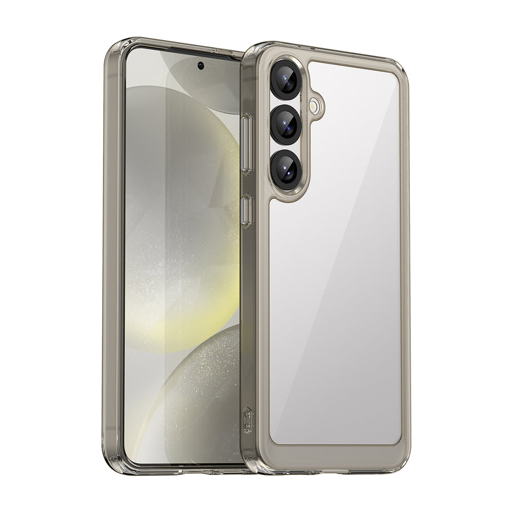 Outer Space Case med gelramme til Samsung Galaxy S25+ - Clear Black