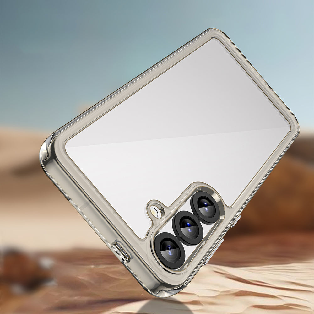 Outer Space Case med gelramme til Samsung Galaxy S25+ - Clear Black