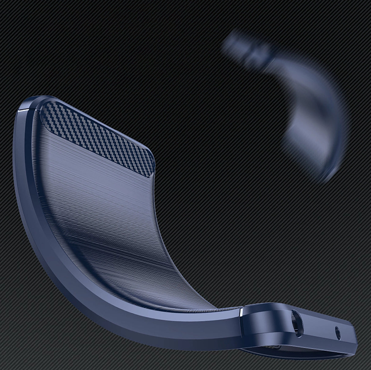 Carbon Case til Samsung Galaxy S24 FE - Blå