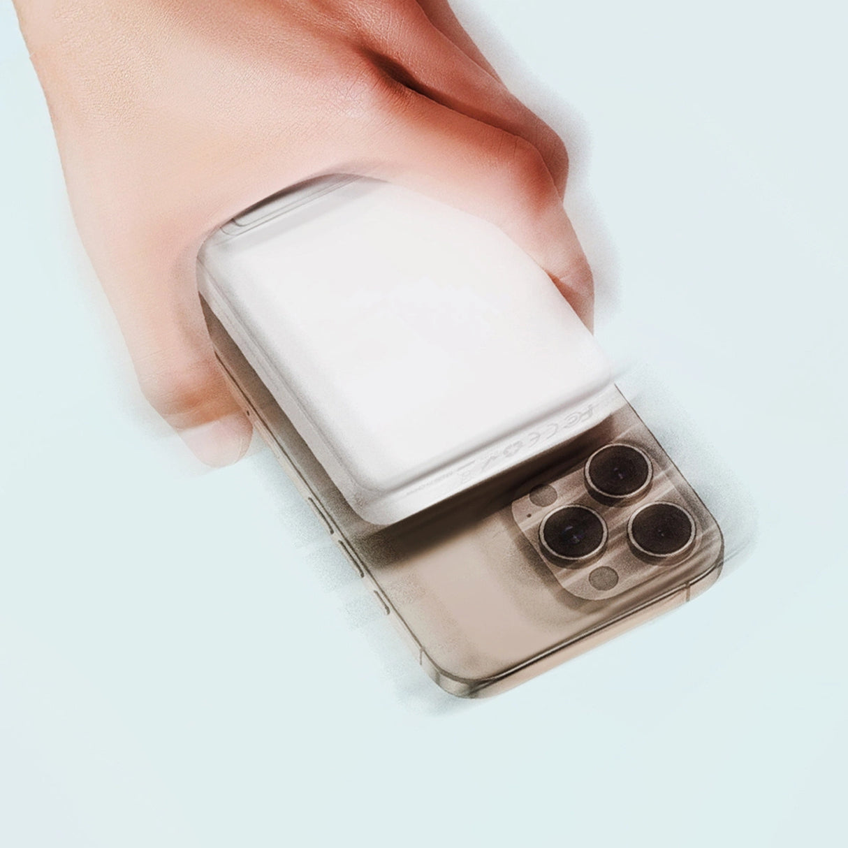 Powerbank Wozinsky WLWP-10KA0Y3WS 22.5W PD Qi2 10000 mAh, med stand, 1x USB-A, 1x USB-C - hvid