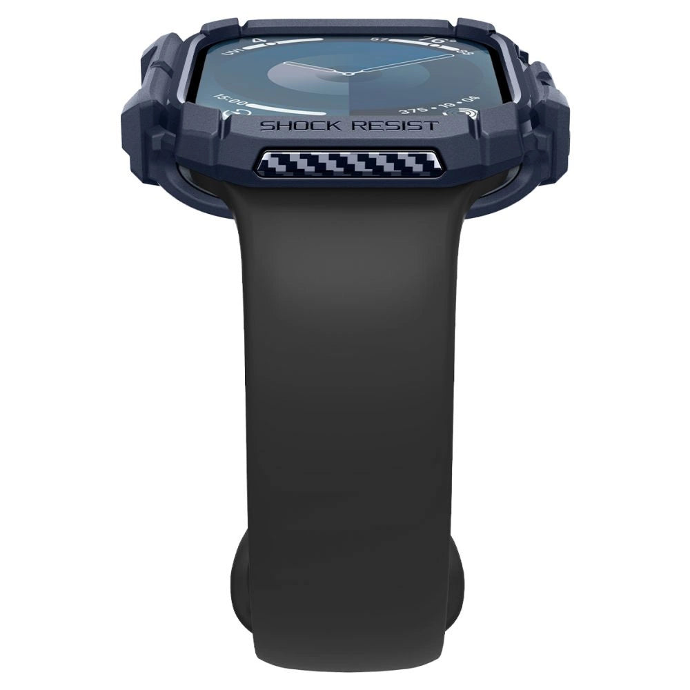 Spigen Rugged Armor Case til Apple Watch 10 46mm - Navy Blue