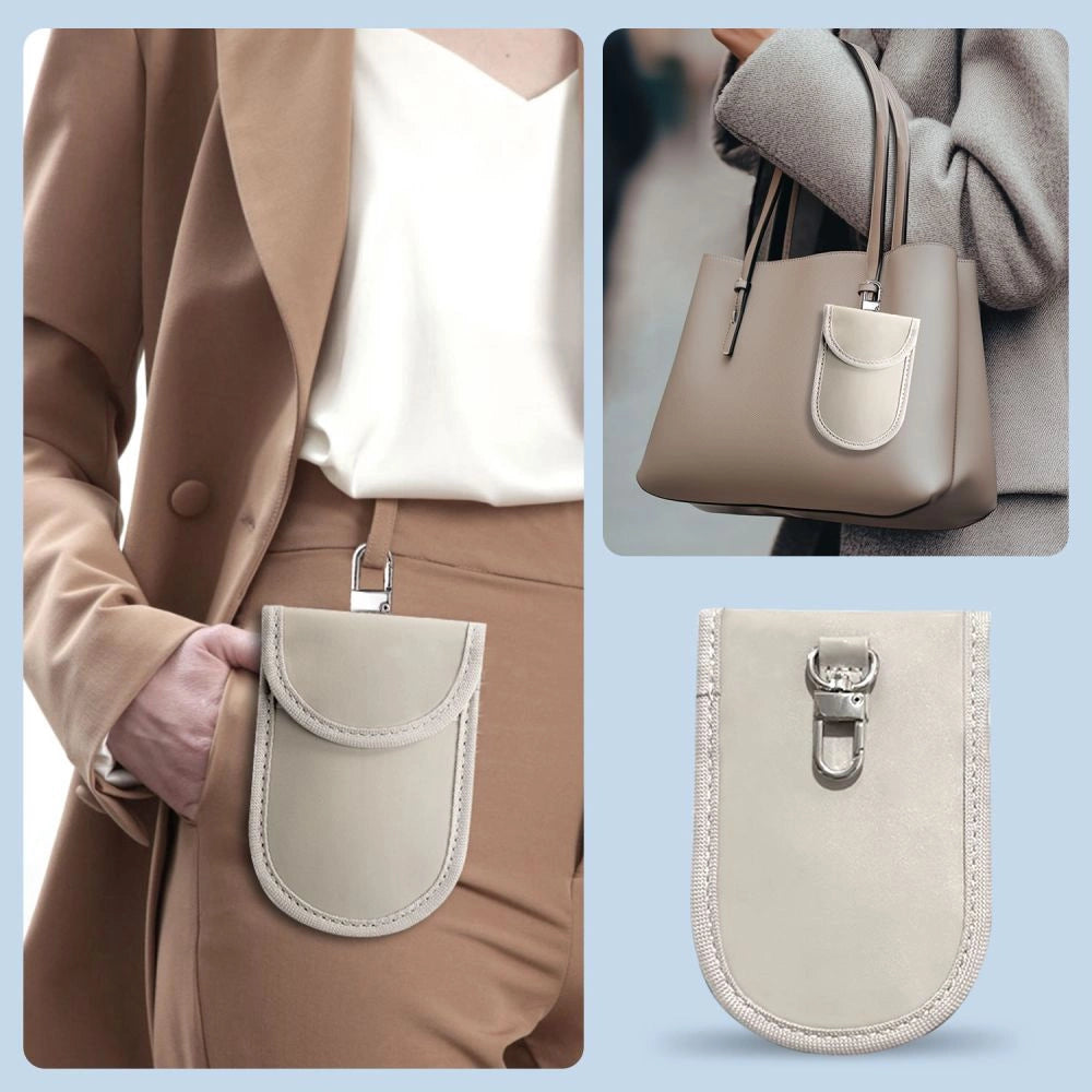 Tech-Protect KLR100 RFID-blokerende bilnøglesække - beige