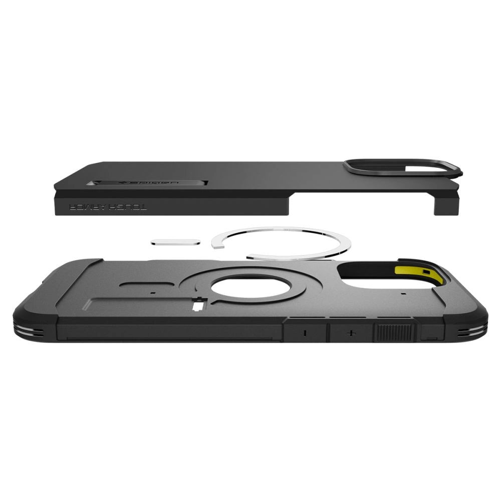Spigen Tough Armor "T" MagSafe case for iPhone 16 Pro Max - black