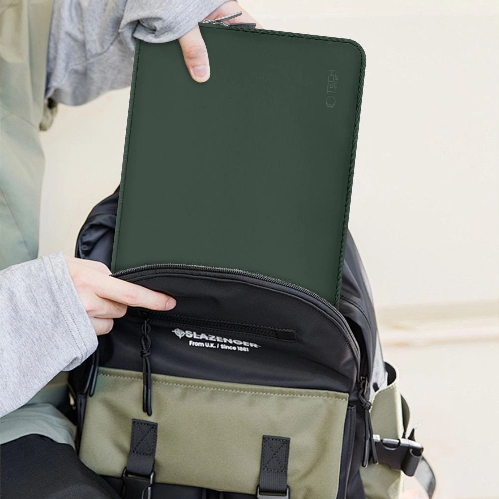 Tech-Protect Neoslim 15-16" Laptop Bag - Grøn