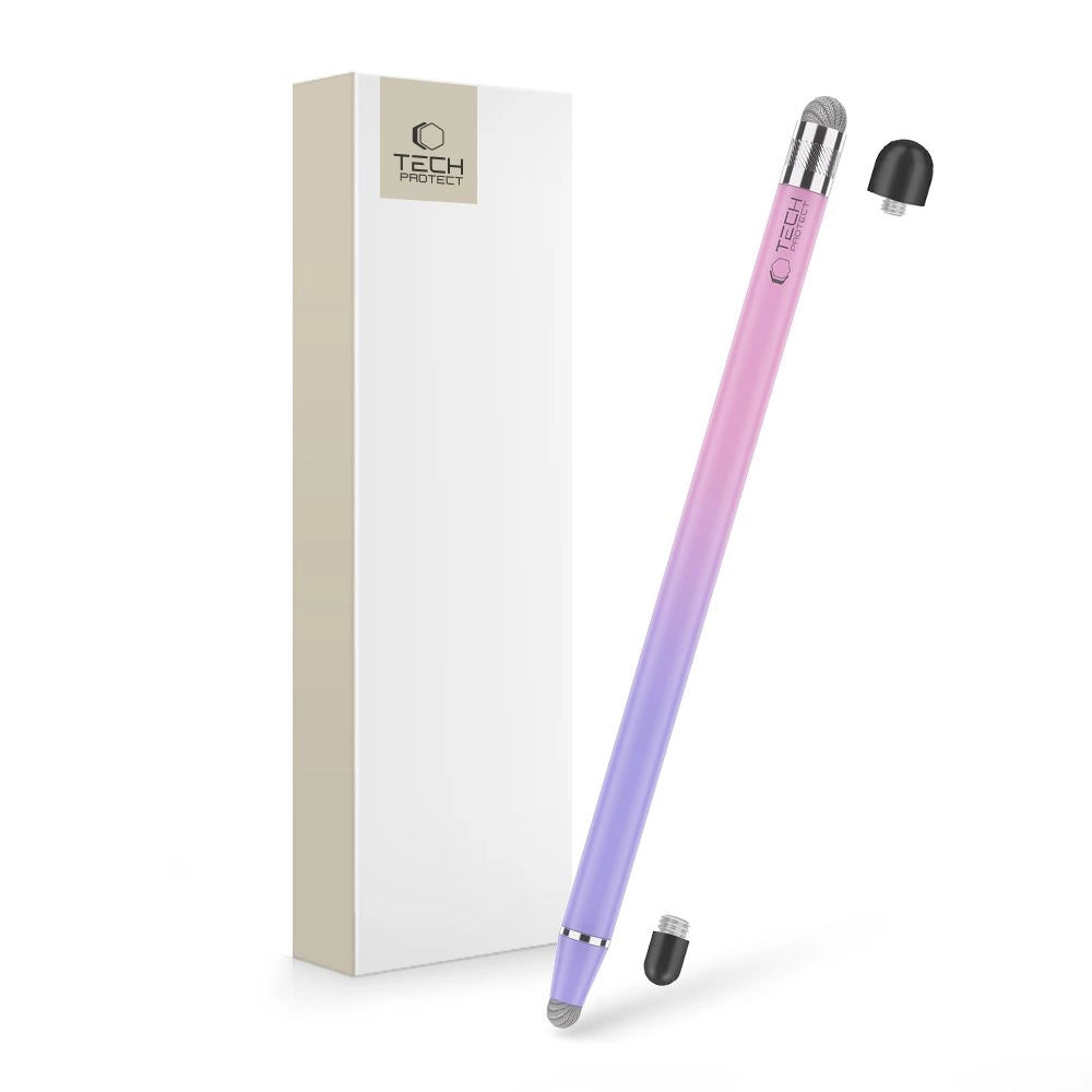 Tech-Protect USP100 4-TIP Touch Stylus Passivpen - lilla