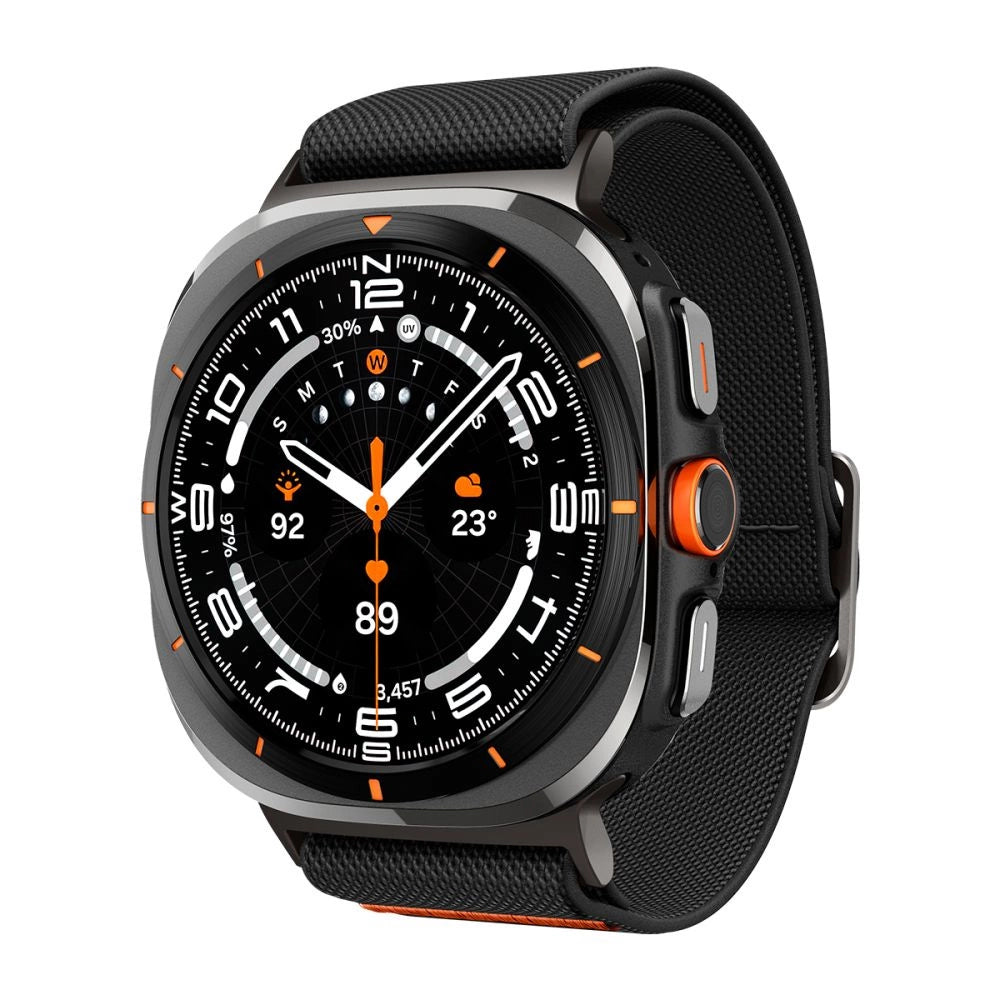 Spigen Fit Lite Strap til Galaxy Watch Ultra 47mm - sort