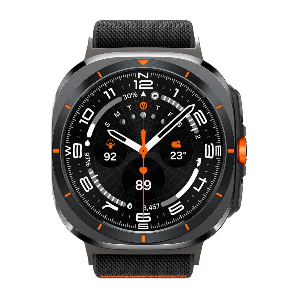Spigen Fit Lite Strap til Galaxy Watch Ultra 47mm - sort