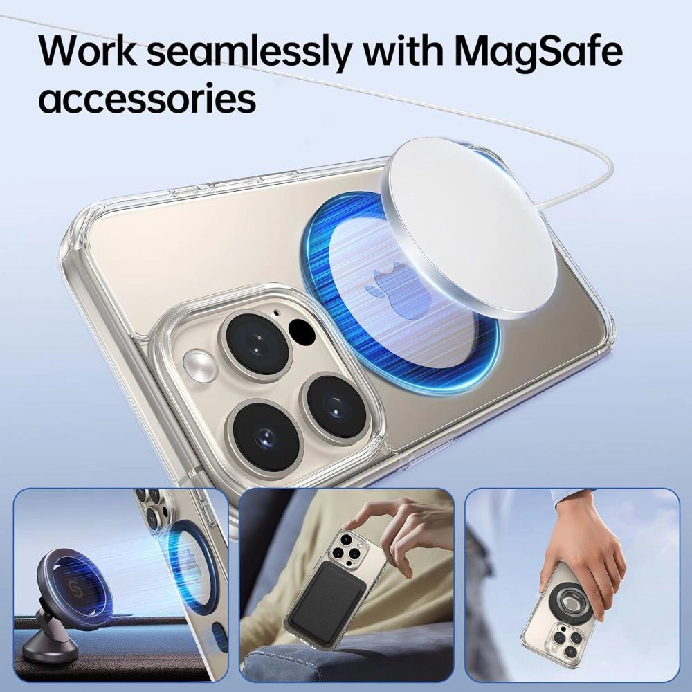 Ring Tech-Protect MMP-100 with MagSafe (2 pcs.) - white - black
